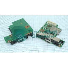Плата питания для ноутбука HY-DE031 Dell Latitude E5400 с USB и Audio разъемами