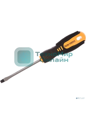 Отвертка шлицевая Rexant SL 6х100 мм, двухкомпонентная рукоятка