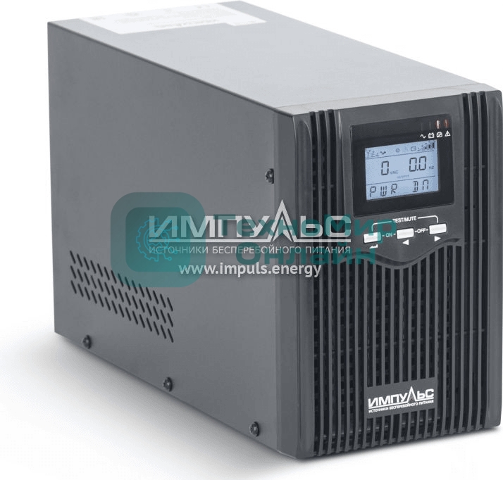 Источник бесперебойного питания Импульс Интерактивная, 1000 ВА/800 Вт, Tower, IEC, LCD, USB, USB, SmartSlot
