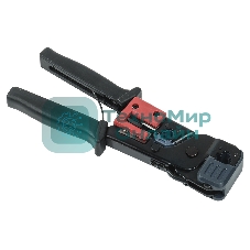 Инструмент обжим RJ-45/12/11 без храп. мех. черный/красный ITK TM1-B10V