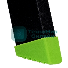 Стремянка Сибртех 3 ступени, стальной профиль, алюминиевые ступени