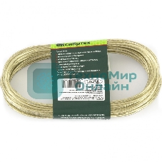 Трос Сибртех металлополимерный прозрачный ПР-2,0