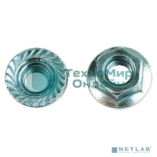 Гайка М10 с насечкой (уп. 100 шт) ДКС CM101000