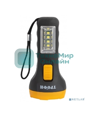 Фонарь светодиодный UB-101 универсальный на батарейках 1Вт 1 SMD+4 LED 1хAA Трофи Б0054034