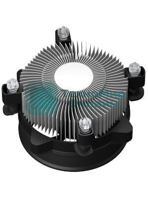 Кулер PcCooler R120-XXNIXX-GL черный 95мм алюминий 2700rpm 27.8db 4-pin 95W 70мм