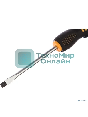 Отвертка шлицевая Rexant SL 6х100 мм, двухкомпонентная рукоятка