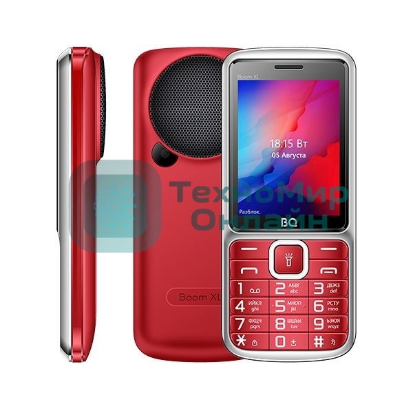 Мобильный телефон BQ 2810 BOOM XL красный