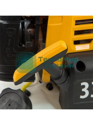 Триммер Denzel DT 33S бензиновый 33см3 1.8 лс. разъемная штанга состоит из 2 частей