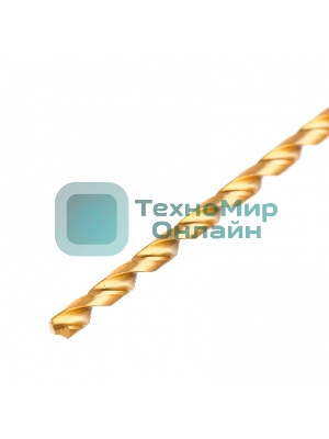 Сверло спиральное по металлу Matrix 5 x 300 мм, HSS, нитридтитановое покрытие