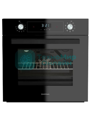 Духовой шкаф электрический Darina 0V5 BDE 112 708 B1 черный, встраиваемый