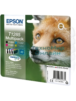 Картридж струйный Epson T1285 C13T12854012 4цв. набор карт. для Epson S22/SX125