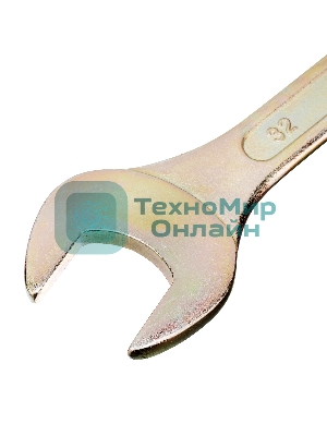 Набор ключей Сибртех комбинированный 6-32 мм, 22 шт, желтый цинк