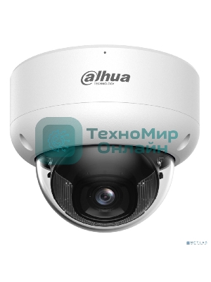 Уличная купольная IP-видеокамера DAHUA DH-IPC-HDBW3249EP-AS-IL-0360B с ИИ 2Мп; 1/2.9” CMOS; объектив 3.6мм тревожные вх/вых: 1/1 ИК 40м LED 40м IP67, IK10 металл