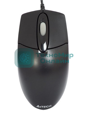 Мышь проводная A4Tech OP-720 черный, 1000 dpi, PS/2, кнопки - 3