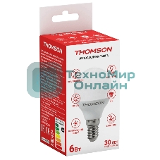Лампа светодиодная Hiper THOMSON LED GLOBE 6W 500Lm E14 4000K TH-B2032