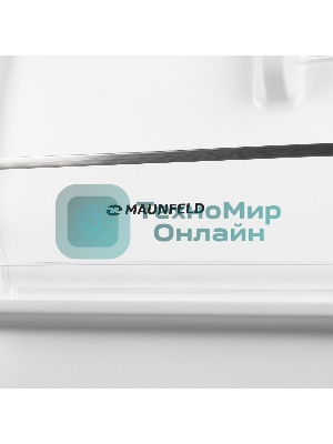 Холодильник Maunfeld MFF185SFW белый двухкамерный 213/104л морозилка снизу
