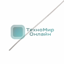 Термоусаживаемая трубка Rexant 4,0/2,0 мм, прозрачная, упаковка 50 шт. по 1 м