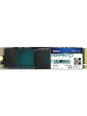 Накопитель SSD Netac NV2000, 512Gb, PCIe 3.0 x4, M.2 2280, NVMe, R/W 2500/1950