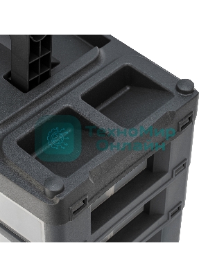 Органайзер Stels для хранения с выдвижными лотками 310х150х260мм, 4 секции, пластик