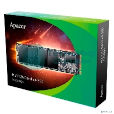 Накопитель SSD Apacer AS2280Q4L, 512Gb, M.2 2280, PCIe 4.0 x4, NVMe, R/W 3600/3000