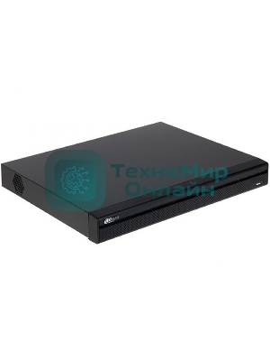 Видеорегистратор 16-канальный IP, Запись: H.265/H.264/MJPEG/MPEG4, до 12Мп, до 320Mb/s; Видеовыходы: 1 HDMI, 1 VGA; Сеть: 1 RJ-45 port (10/100Mbps); Хранение: Raid 0/1/5/6/10, 2 SATA HDD до 12TB, eSATA; Интерфейсы: 2 xUSB, RS-232; 1U; Onvif 2.4 16CH 2 HDD 1U 4K H.265 Network Video Recorder