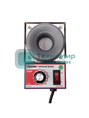 Паяльная ванна Rexant, модель R38F, 100 Вт, ø 38 мм, 200-480 °C, бессвинцовая