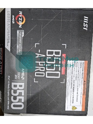 (Из ремонта. рабочий, гарантия 14 дней) Материнская плата MSI B550-A PRO