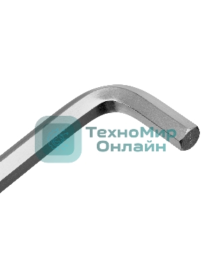 Набор ключей Matrix имбусовых HEX-TORX, 18 шт: HEX 1,5–10 мм, T10-T50, CrV, удлиненные, сатин.