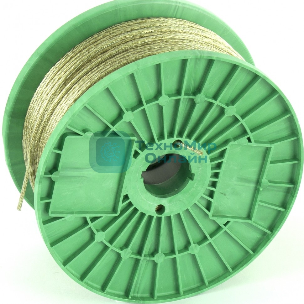 Трос Сибртех металлополимерный прозрачный ПР-3,0