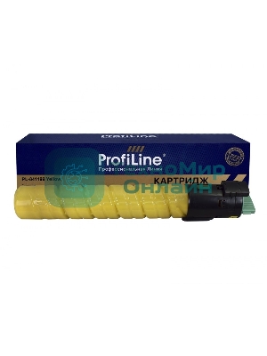 Картридж ProfiLine PL-841199 (MPC2550E) для принтеров Ricoh Aficio MPC2030/MPC2050/MPC2530/MPC2550 Yellow 5500 копий