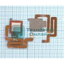 Шлейф со сканером отпечатка пальца для Xiaomi Redmi 4 золотой