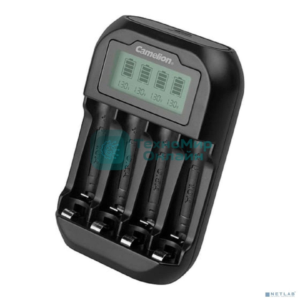 Быстрое зарядное устр-во с индикацией Camelion BC-1046 (4хАА, ААА)