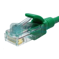 Патч-корд Suprlan 10-0158 UTP RJ-45 вил.-вилка RJ-45 кат.5E 2м зеленый LSZH 24AWG