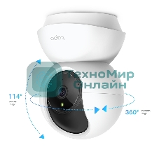 Камера 1080P indoor IP camera, 360° horizontal and 114° vertical range, Night Vision, Motion Detection, 2-way Audio, support 128G MicroSD card