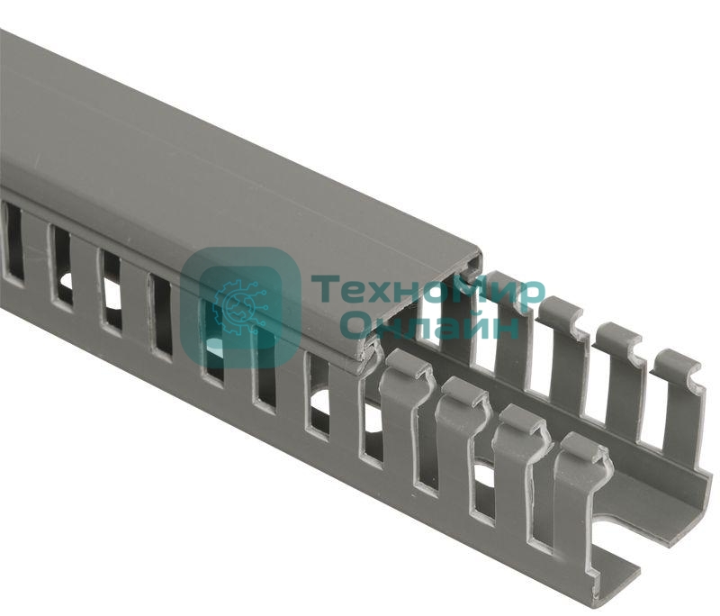 Кабель-канал перфорированный 60х40 L2000 ИМПАКТ серия М (7х11) IEK CKM50-060-040-1-K03