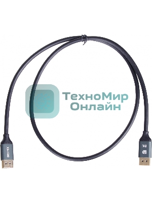 Кабель Ultra HD DisplayPort (m) DisplayPort (m) 1м черный пакет