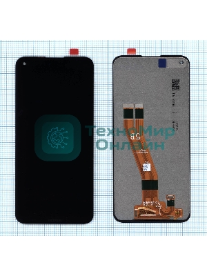 Дисплей для Nokia 3.4, черный