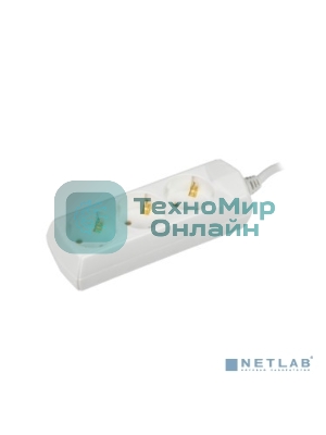 Удлинитель 3х7 м с заземл. 10А 250В У03 GENERICA 2P+PE 3х1 кв.мм IEK WYP10-10-03-07-Z-G