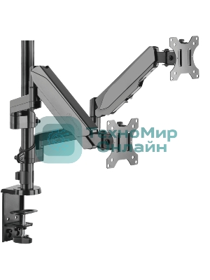 Кронштейн (держатель) ONKRON G140 для двух мониторов 13