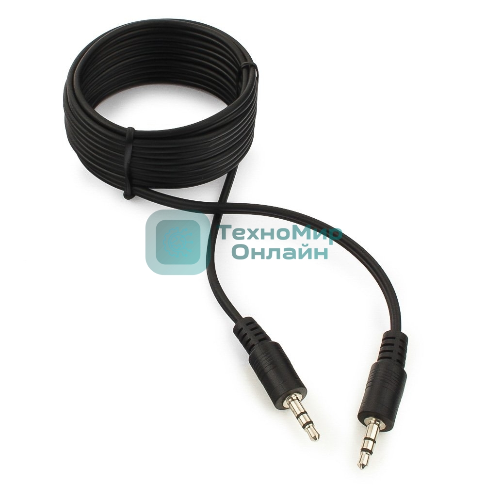 Кабель аудио Cablexpert CCA-404-2M, Jack3.5 - Jack3.5, 2м