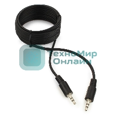 Кабель аудио Cablexpert CCA-404-2M, Jack3.5 - Jack3.5, 2м