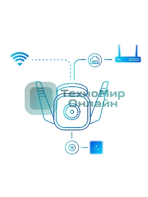 Видеокамера IP TP-Link Tapo C310 белый 3Mp indoor & outdoor IP camera, 30m Night Vision, IP66 dust & waterproof, Motion Detection and Notification, 2-way Audio, supports Micro SD card storage, easy setup with APP