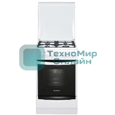 Плита комбинированная Gefest ПГЭ 5102-02 0300 белый, конфорок 4 газовых, духовка 55 л, 50 см x 85 см x 58.5 см