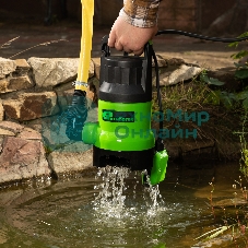 Дренажный насос Сибртех для грязной воды СДН800-35 800 Вт напор 9 м 13500 л/ч