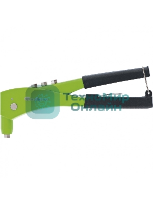 Заклепочник Сибртех 250 мм, литой корпус, заклепки 2,4-3,2-4,0-4,8 мм