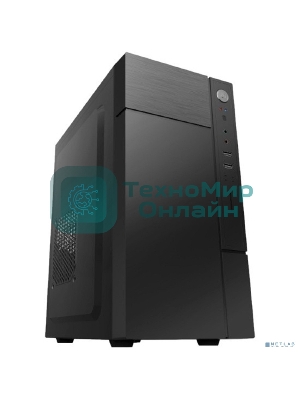 Компьютерный корпус с блоком питания 450Вт./Case Forza mATX case, black, w/PSU 450W 12cm, w/2xUSB 2.0, w/pwr cord, w/o FAN