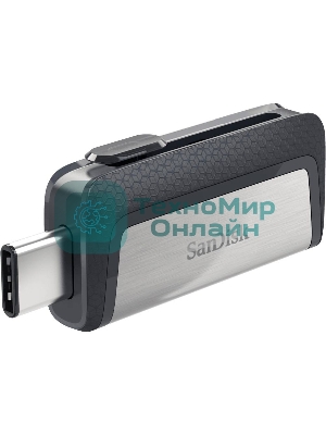 Флешка USB 256Gb SanDisk Ultra Dual, USB 3.0 - USB Type-C