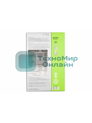 Фотобумага Cactus CS-GA4230100 глянцевая А4 230 г/м2 100 листов