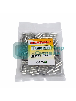 Соединительная гильза L-15 мм 4-6 мм² (ГМЛ (DIN) 6) Rexant