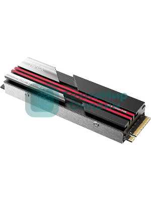 Накопитель SSD Netac NV7000, 2Tb, M.2 2280, PCIe 4.0 x4, NVMe, R/W 7200/6800, с радиатором